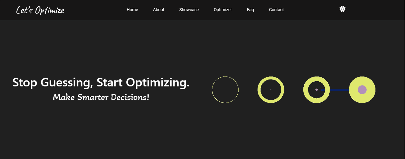 Let's Optimize screenshot