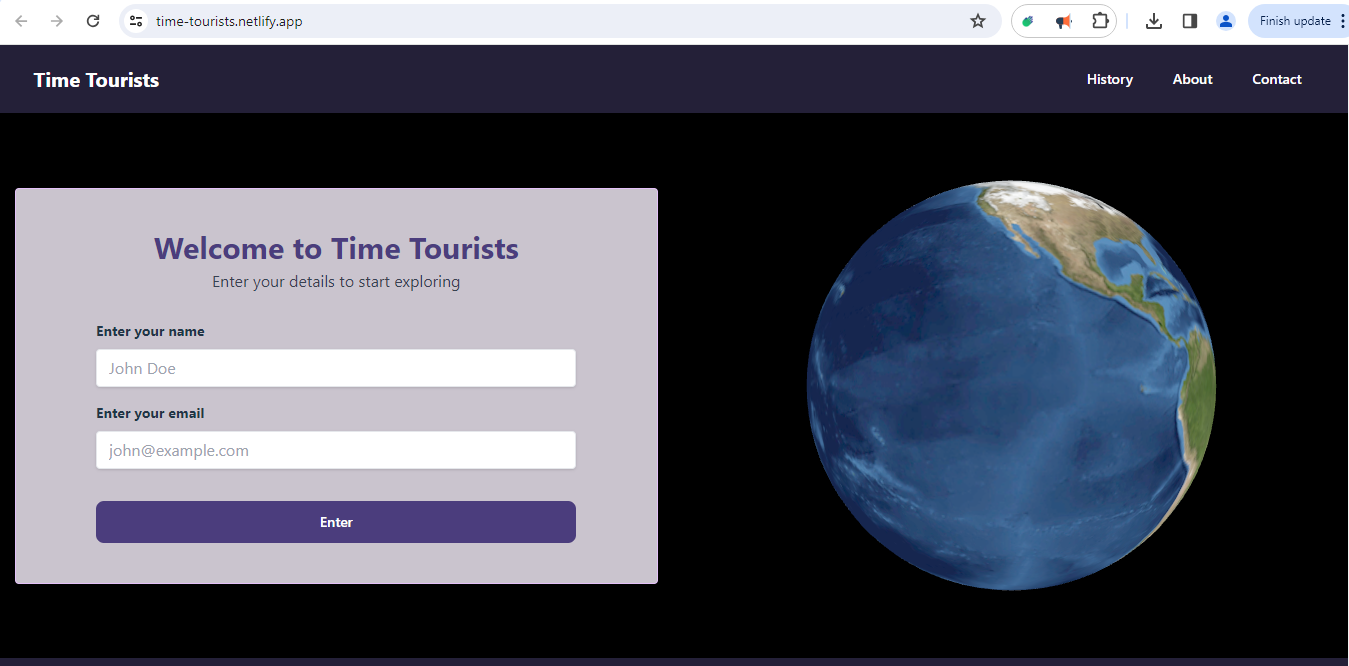 Time Tourists screenshot